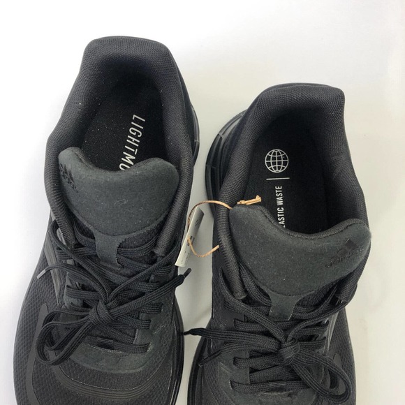 Adidas Duramo 10 Sneaker Mens Athletic Shoes Running Triple Black GY3856 - Picture 4 of 12